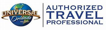 A logo for the authorized travel professional.